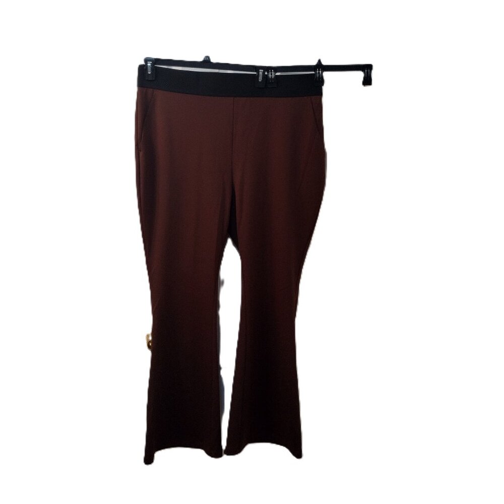 DG2 Diane Gilman: Pull-on Wide Leg Pants, Size 2X, Brown